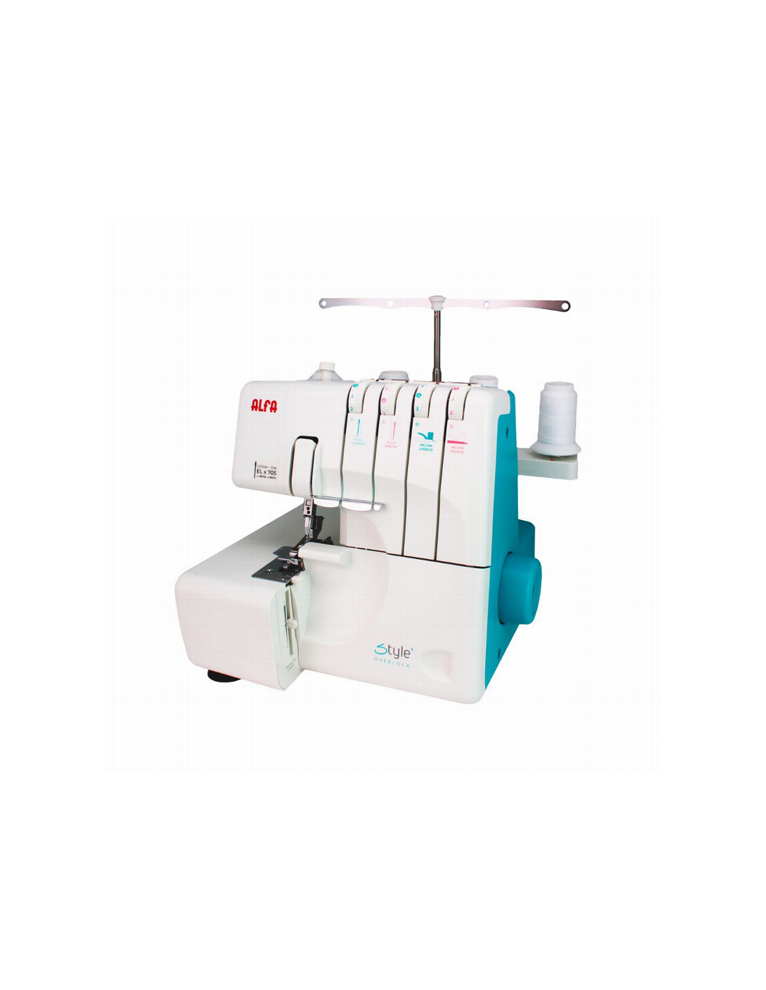 Máquina Alfa Overlock Style 8711 Plus