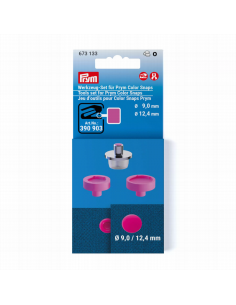 Juego herram. Color snaps 9+12,4 mm Prym 673133, blister