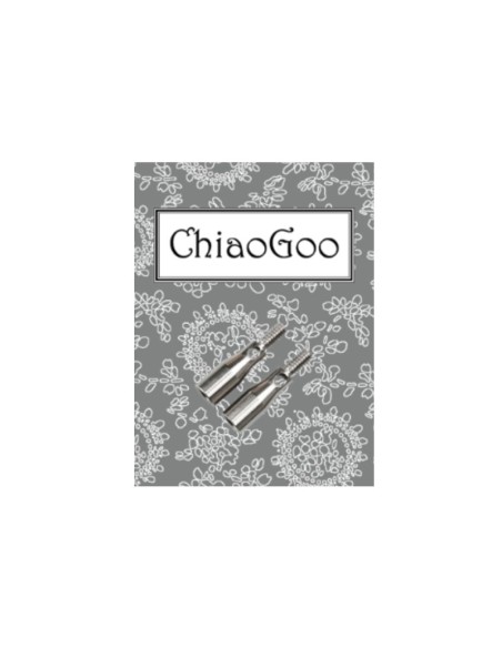Adaptador cables L a S ChiaoGoo 2501-A, 2 unidades