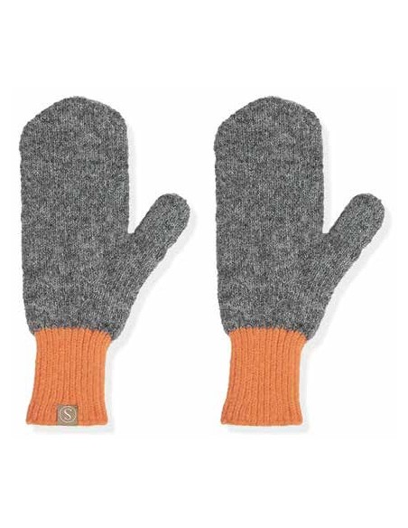 Manopla puño contraste Soxland 13105 01 Gris/Naranja