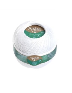 Perlé Anchor Mercer Crochet 50 gr, 4 ovillos
