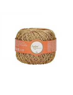 Perlé Anchor Metallic 25 gr 4716000, 10 ovillos