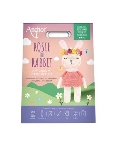 Amigurumis kit Anchor Rosie the Rabbit A28C01-L