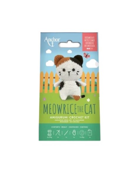 Amigurumis kit Anchor Meowrice the Cat A28C02-S
