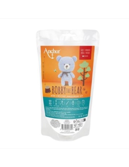Amigurumis kit Anchor Bobby the Bear A28C04-XS
