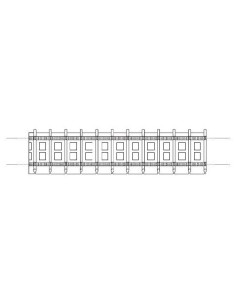 Cinta cortina A-75.3h, 50 m 2