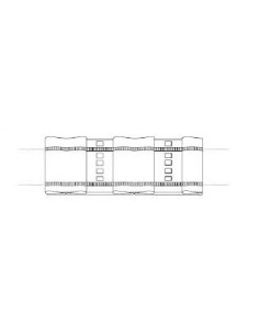 Cinta cortina T-75.2h, 50 m 2
