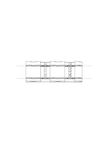 Cinta cortina T-75.2h, 50 m