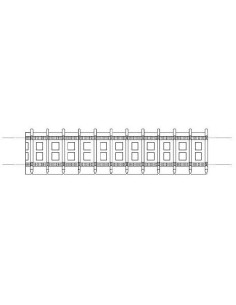 Cinta cortina A-45.2h, 50 m 2