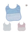 Babero piqué 5702M4 Marbet (19,00 x 20,00 cm), blíster de 3 u