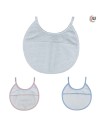 Babero toalla 5703M1 Marbet (18,00 x 17,00 cm), blíster de 3 u