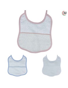 Babero toalla 5703M3 Marbet (18,50 x 20,00 cm), blíster de 3 u