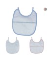 Babero toalla 5703M5 Marbet (18,00 x 19,00 cm), blíster de 3 u