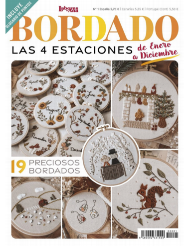 Revista Bordado 4 Estaciones Nº1
