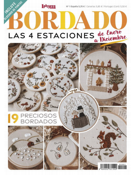 Revista Bordado 4 Estaciones Nº1