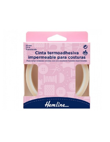 Cinta de costura termoadhesiva Hemline H791, blister