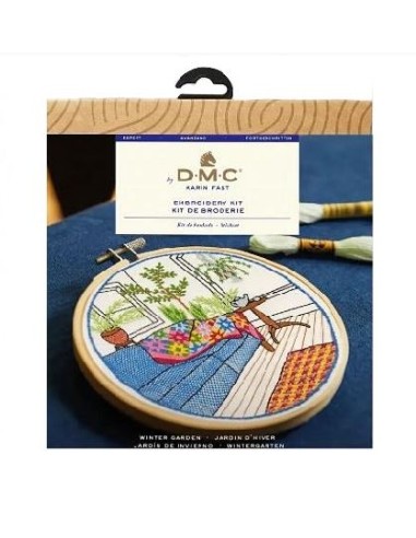 Kit de bordado avanzado DMC Winter garden TB234