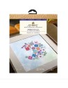 Kit punto de cruz intermedio DMC Floral Moon BK1988