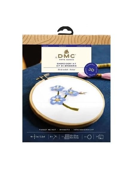 Kit de bordado avanzado DMC Nomeolvides TB237