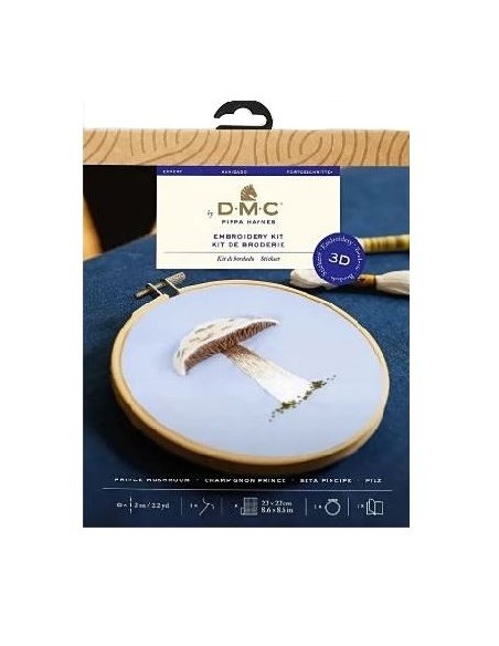 Kit de bordado avanzado DMC Prince mushroom TB236