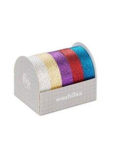 Washitex 5 m, caja de 5 rollos