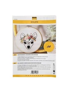 Solufix Vlieseline soluble autoadhesivo, 10 hojas A4