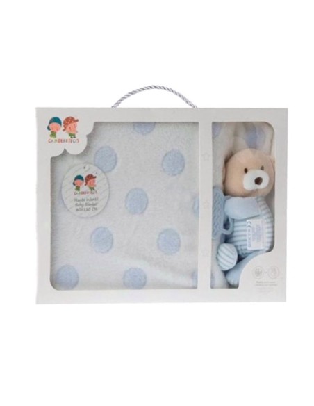 Manta + Muñeco mordedor 10617 Gamberritos, unidad