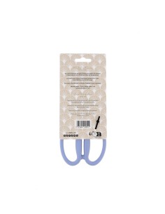 Tijera de precisión microdentada 17,5 cm Azul Bohin 25851 2