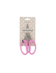 Tijera de precisión microdentada 17,5 cm Rosa Bohin 25852