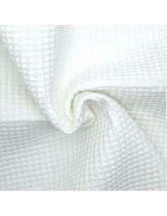 Tejido Waffle 100% algodón ancho 150 cm, metro