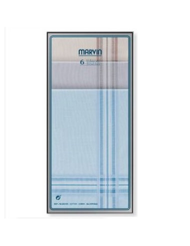 Pañuelo Marvin (324-95 P Y6) 40x40 cm, 6 und. sur