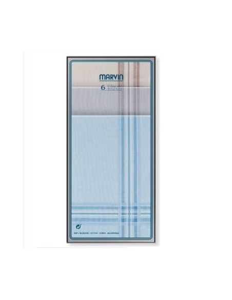 Pañuelo Marvin (324-95 P Y6) 40x40 cm, 6 und. sur
