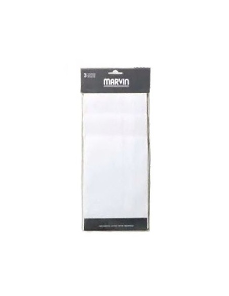 Pañuelo Colombo Marvin (111-52 P L3) 43x43 cm bco, 3 u