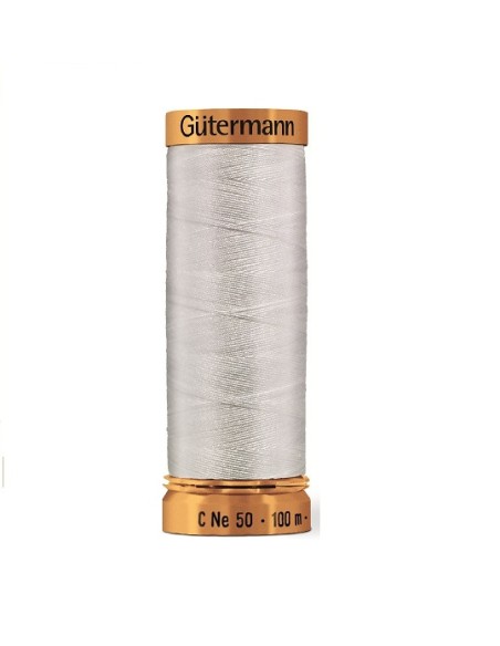 Hilo Gutermann Algodón 100 m C Ne 50, 5 bobinas