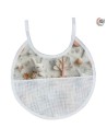 Babero estampado 5704M1 Marbet (18,00 x 17,00 cm), blíster de 3 u