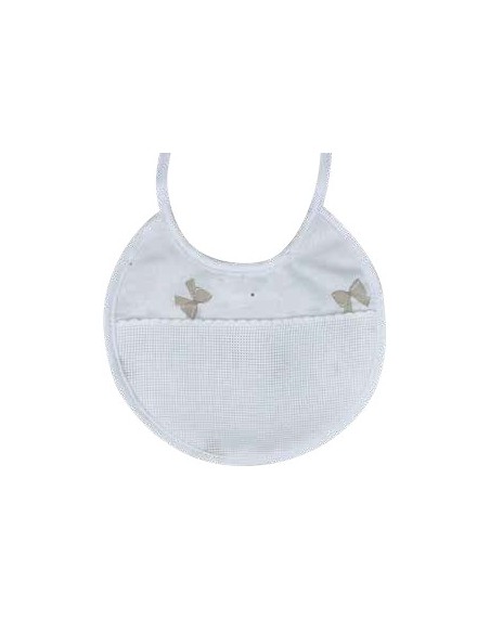 Babero estampado 5704M1 Marbet (18,00 x 17,00 cm), blíster de 3 u
