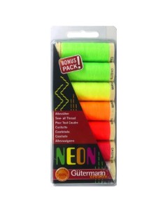 Set Coselotodo 100 m neón 731148, 7 bobinas