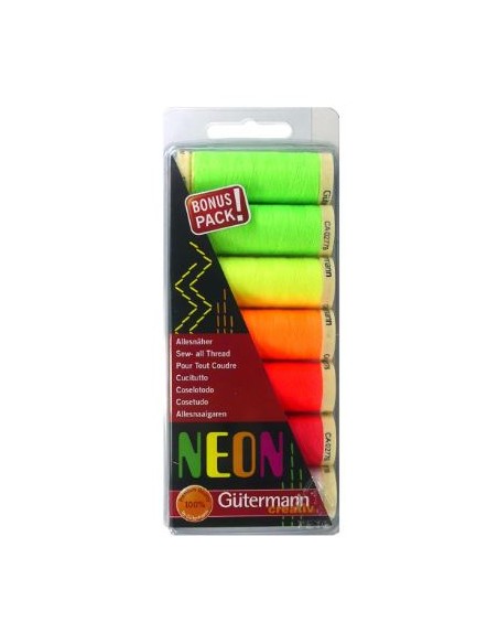 Set Coselotodo 100 m neón 731148, 7 bobinas