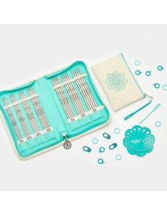 Set agujas doble punta 2-5 mm 15 cm KnitPro Mindful Gracious 36332 2
