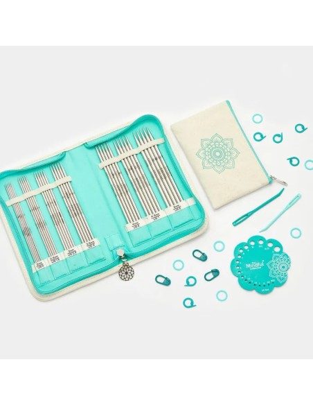 Set agujas doble punta 2-5 mm 15 cm KnitPro Mindful Gracious 36332