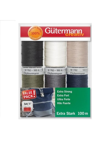 Set Extra fuerte 100 m 734528, 6 bobinas