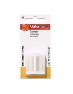 Hilo Gütermann Transparente 200 m, 5 blíster