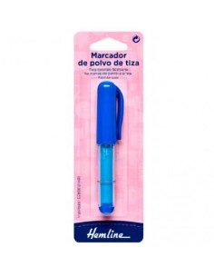 Marcador polvo de tiza H868 Hemline, blíster