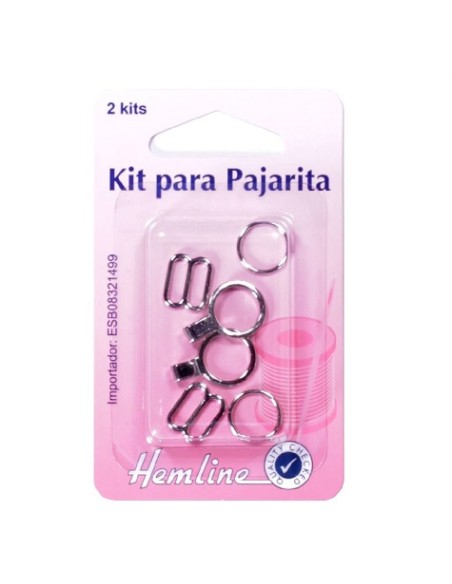 Kit pajarita Hemline H469N, blister