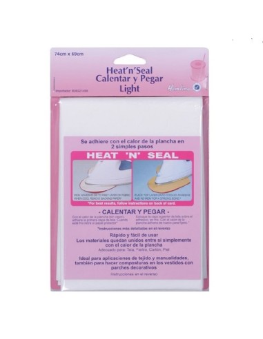 Film termoadhesivo Hemline H820L, blister de 74 x 69 cm