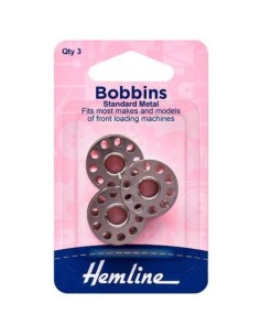 Canilla máquina Hemline H120.01, blíster de 3 u