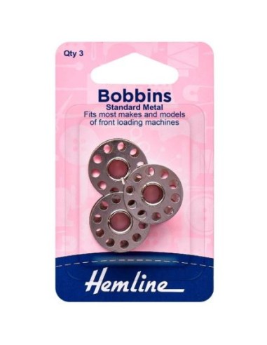 Canilla máquina Hemline H120.01, blíster de 3 u