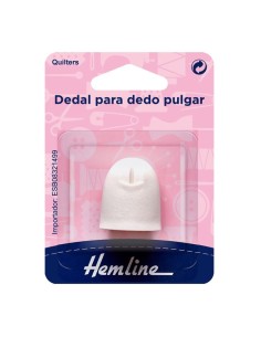 Dedal pulgar Hemline H227.TH, blister