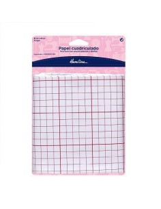 Papel cuadriculado para patrones Hemline H751, 3 hojas
