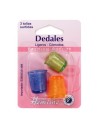 Dedal goma Hemline 226A, blíster (3 tamaños)